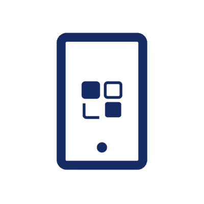 Mobile Device Blocks Icon